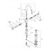 GROHE Atrio kohoutková umyvadlová baterie, DN 15, chrom 21034000